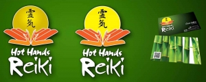 Hot Hands Reiki Logo Design