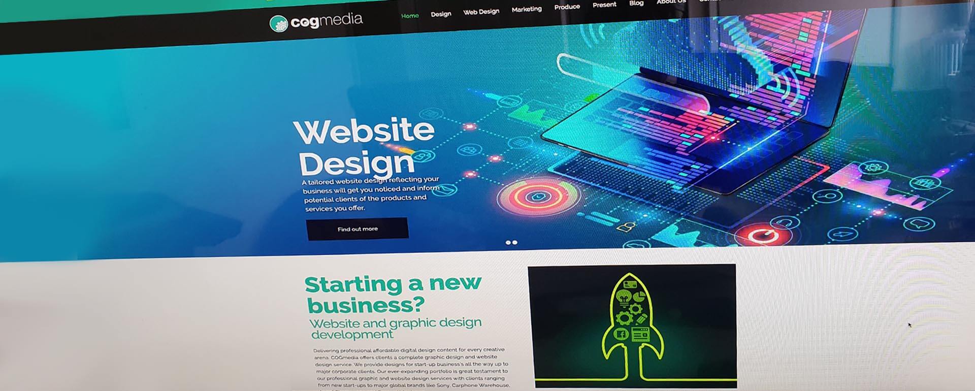 New Website Design for Norwich Design Company