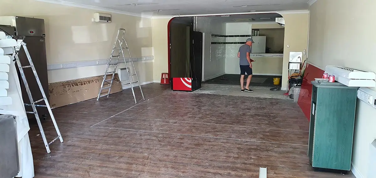 Norwich Smokehouse Interior Before