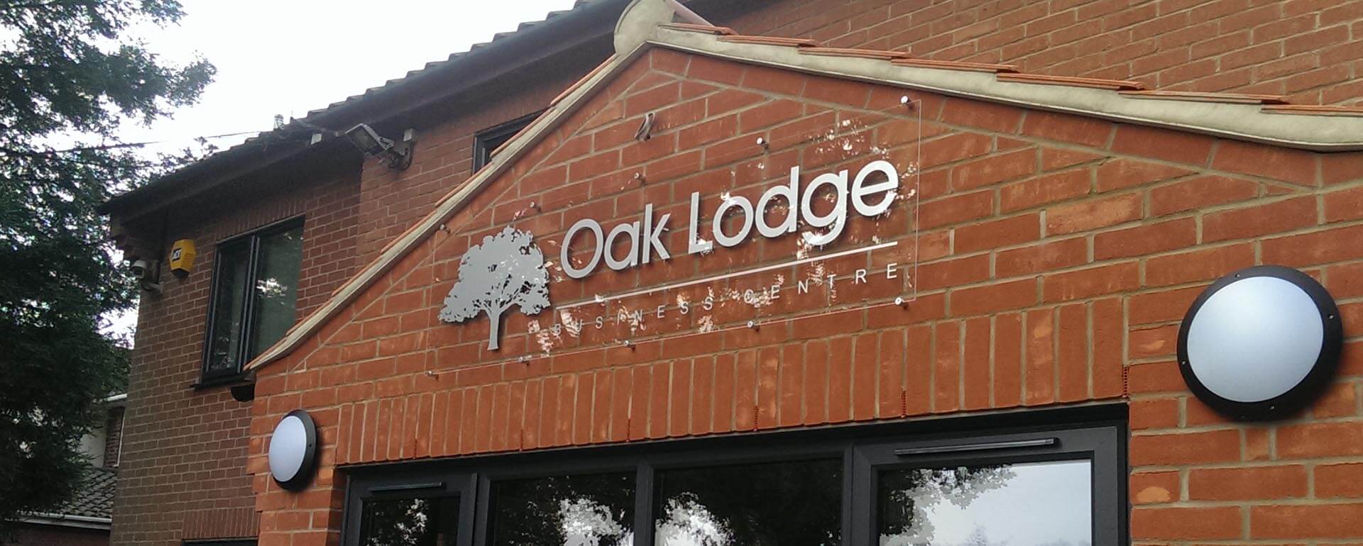 Oak Lodge Office Space Signage Design